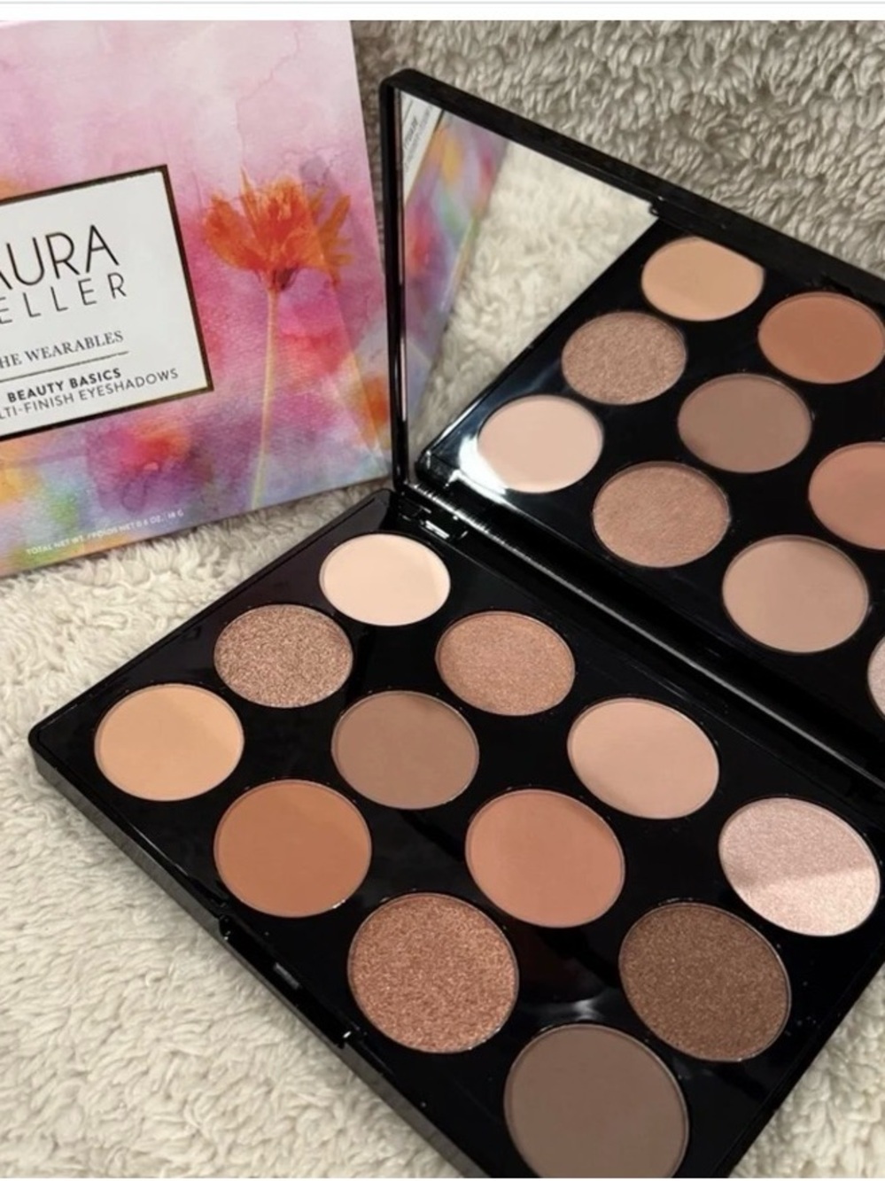Laura Geller Neutral 12 Eyeshadow Palette - Brown, Taupe & Cream Shades